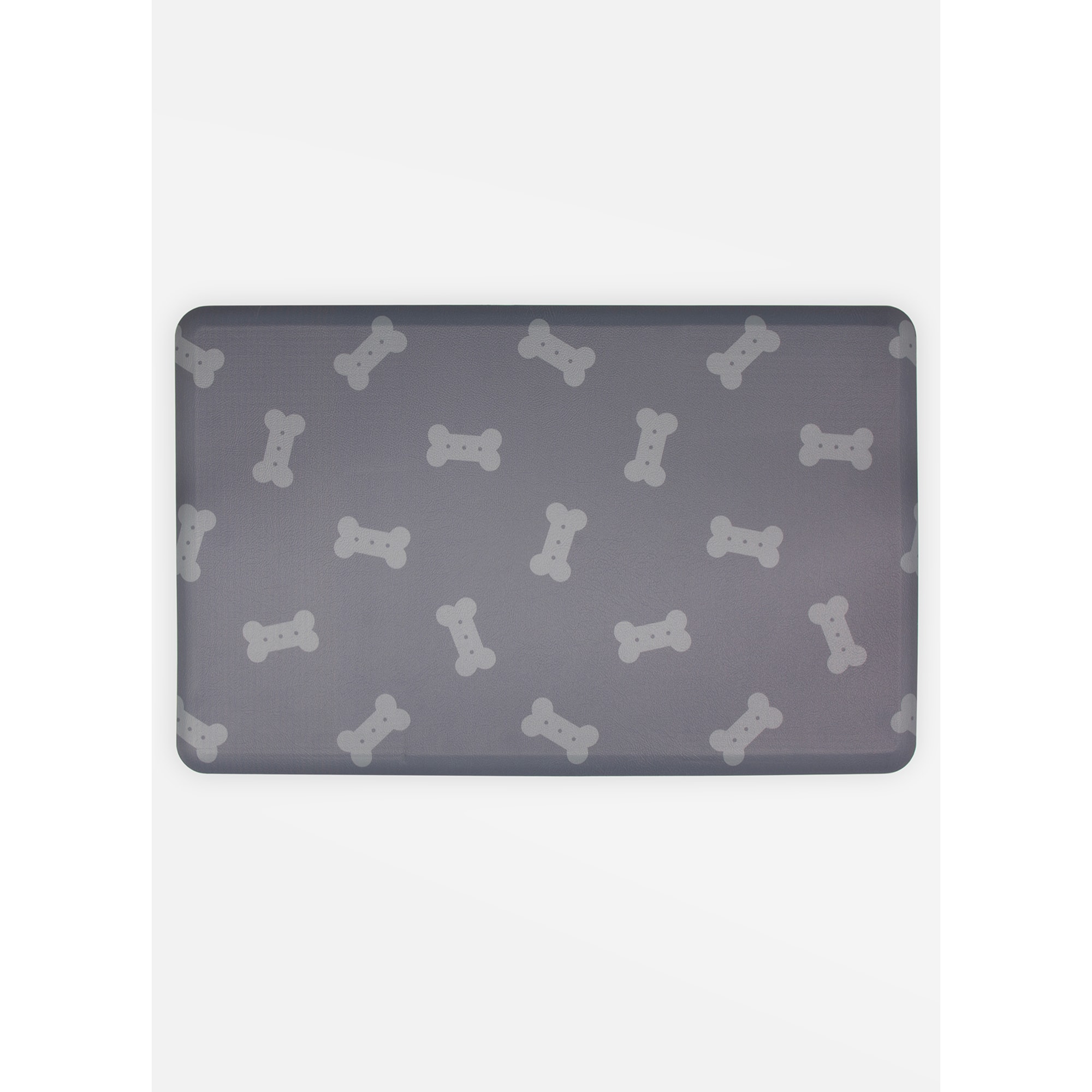 FloorPops Bones Blue Anti-Fatigue Comfort Floor Mat, 32" x 20"